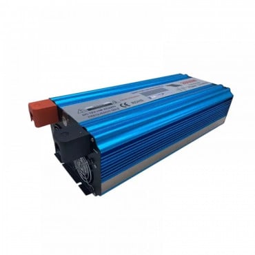 Инвертор с чистой синусоидой 12V в 220V HPA-2000C с зарядкой 20А + LCD дисплей - Фото №1