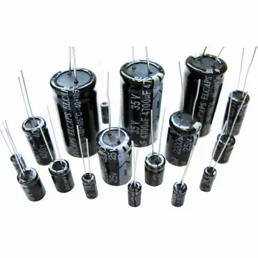 Конденсатор электролитический 22000 мкФ 35V 105°C d30 h51 Snap in - Фото №1