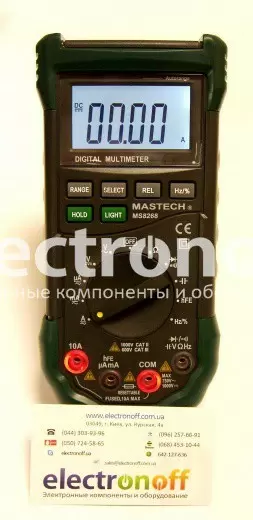 Мультиметр універсальний автомат MASTECH MS8268 - Фото №2