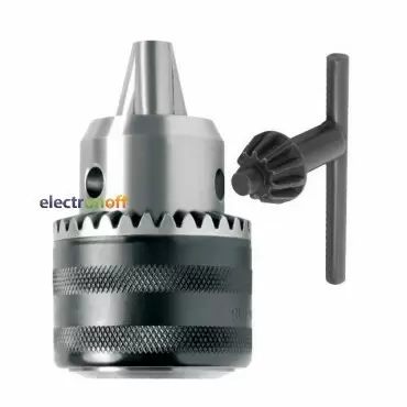 Патрон для дрели с ключом M12 x 1.25 1.5-10 мм ST-3823 Intertool - Фото №1