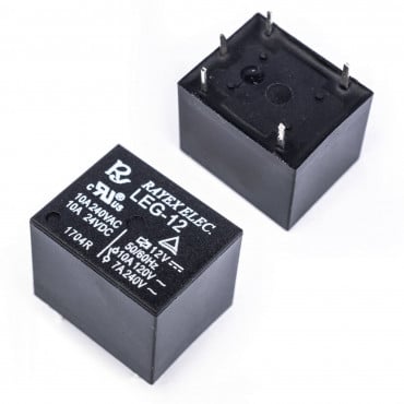Реле LEG-12, 12VDC, SPDT, 10A/240VAC - Фото №1