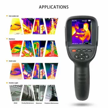 Тепловизор для энергоаудита Walcom HT-18, от -20 до 300°C - Фото №4