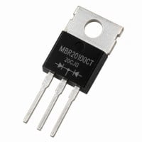 Диод Шоттки сдвоенный MBR20100CT 100V 20A корпус TO-220AB