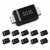 Диод Шоттки  SS16 60V 1A корпус SMA (10шт)