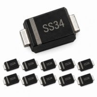 Диод Шоттки  SS34 40V 3A корпус SMC (10шт)