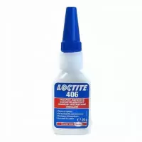 Клей ціаноакрилатний моментальний для пластмаси і гуми Loctite 406, 20 гр