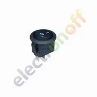 Переключатель on-off, черный, 2pin (KCD5-101-2)